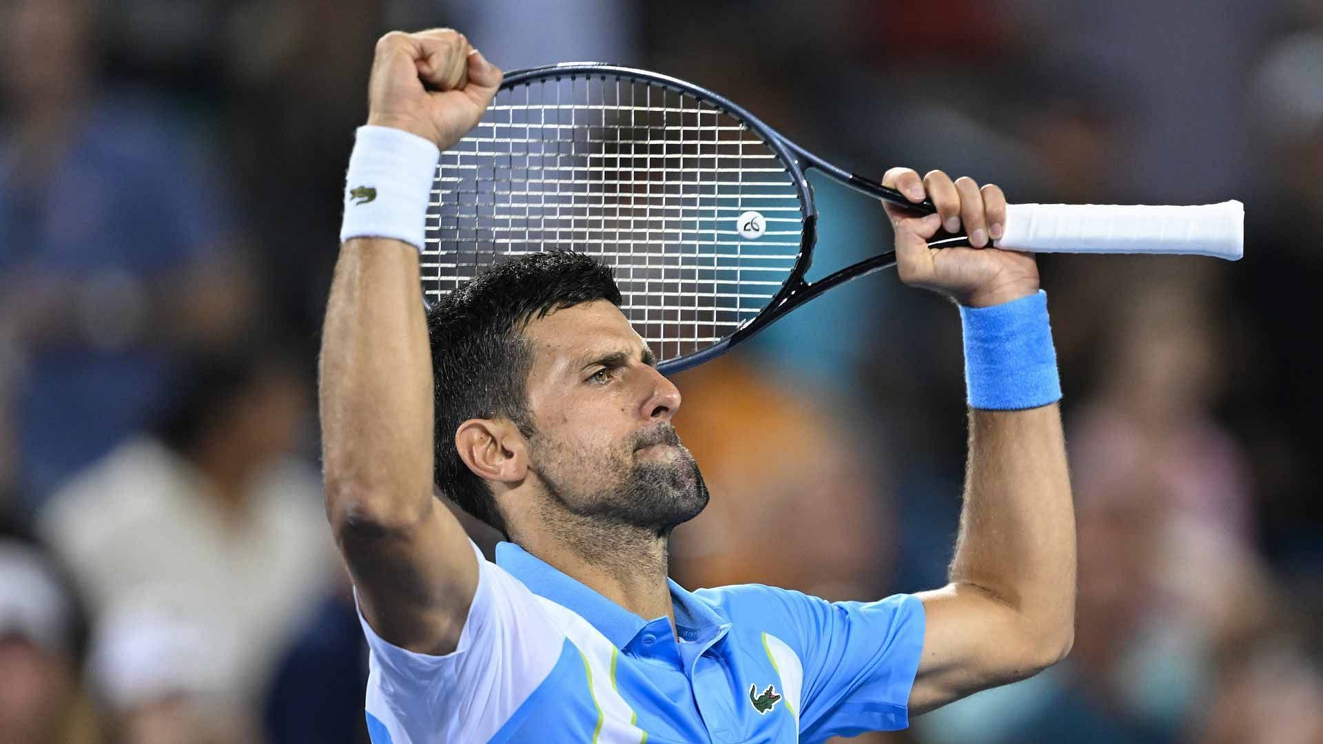 Novak Djokovic won a career-third title in Cincinnati on Sunday