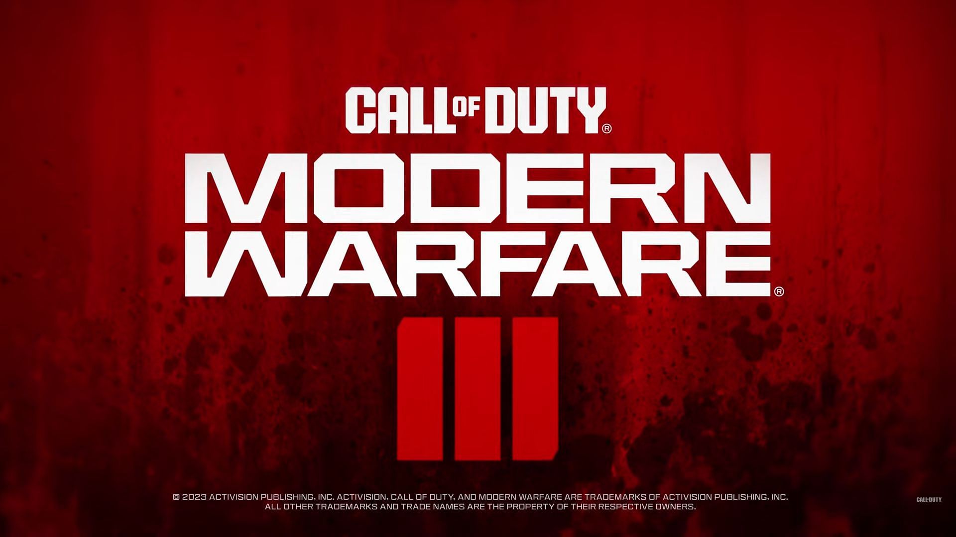 QcK Large Call of Duty®: Modern Warfare® III Edition