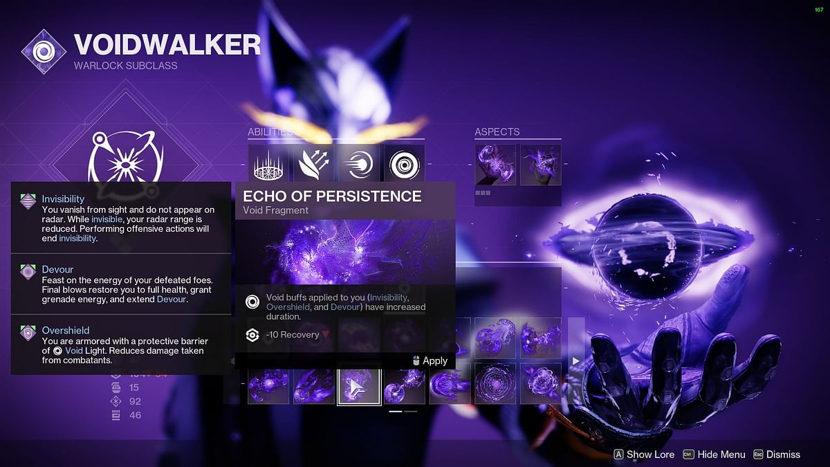 5 Best Destiny 2 Void Fragments for Warlocks