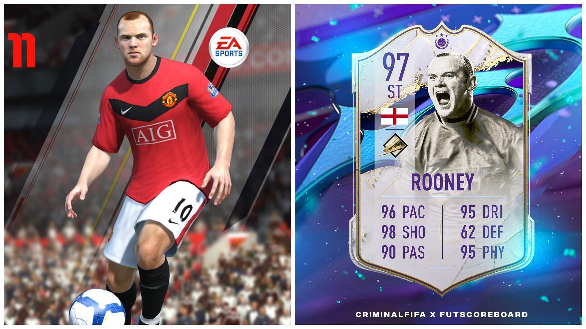 FIFA 23 leak hints at Wayne Rooney arriving as a Cover Star Icon