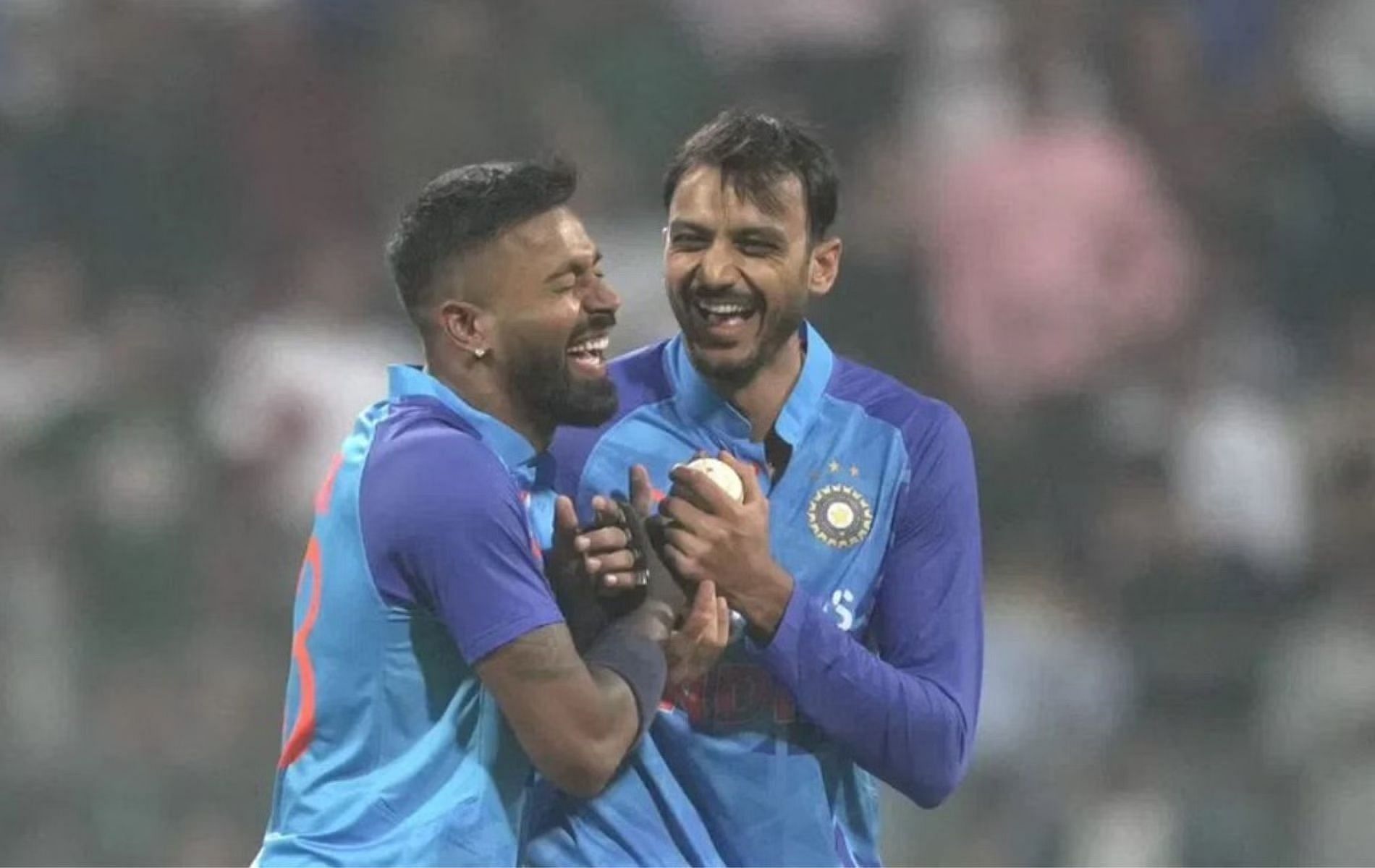 Hardik Pandya gave Axar Patel the ball when the game was virtually over.