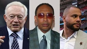 Stephen A. Smith backhandedly praises Jerry Jones’ work with Dak Prescott - “Everything but a pacifier and a bib”