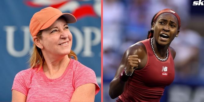 "She looked more relaxed" - Chris Evert approves Coco Gauff's decision to continue working with former Andre Agassi coach Brad Gilbert