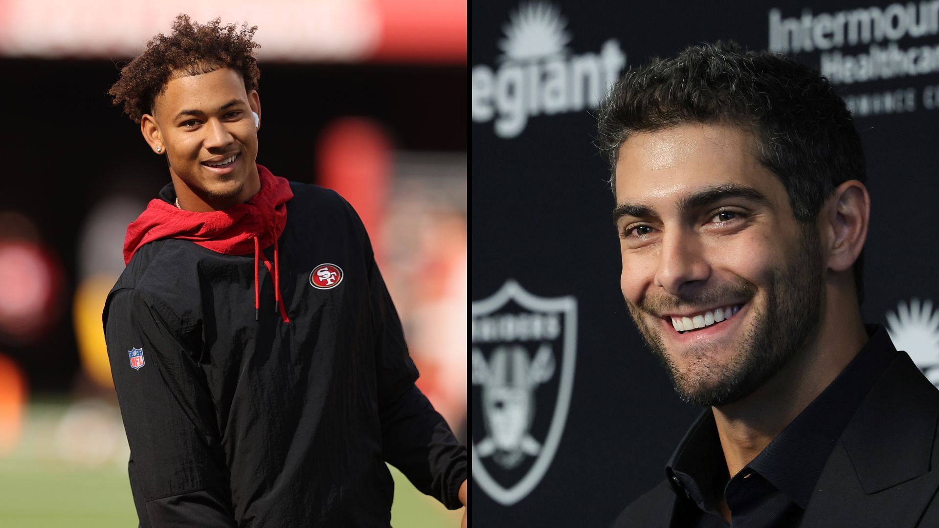 Raiders' Jimmy Garoppolo happy Trey Lance 'gets another