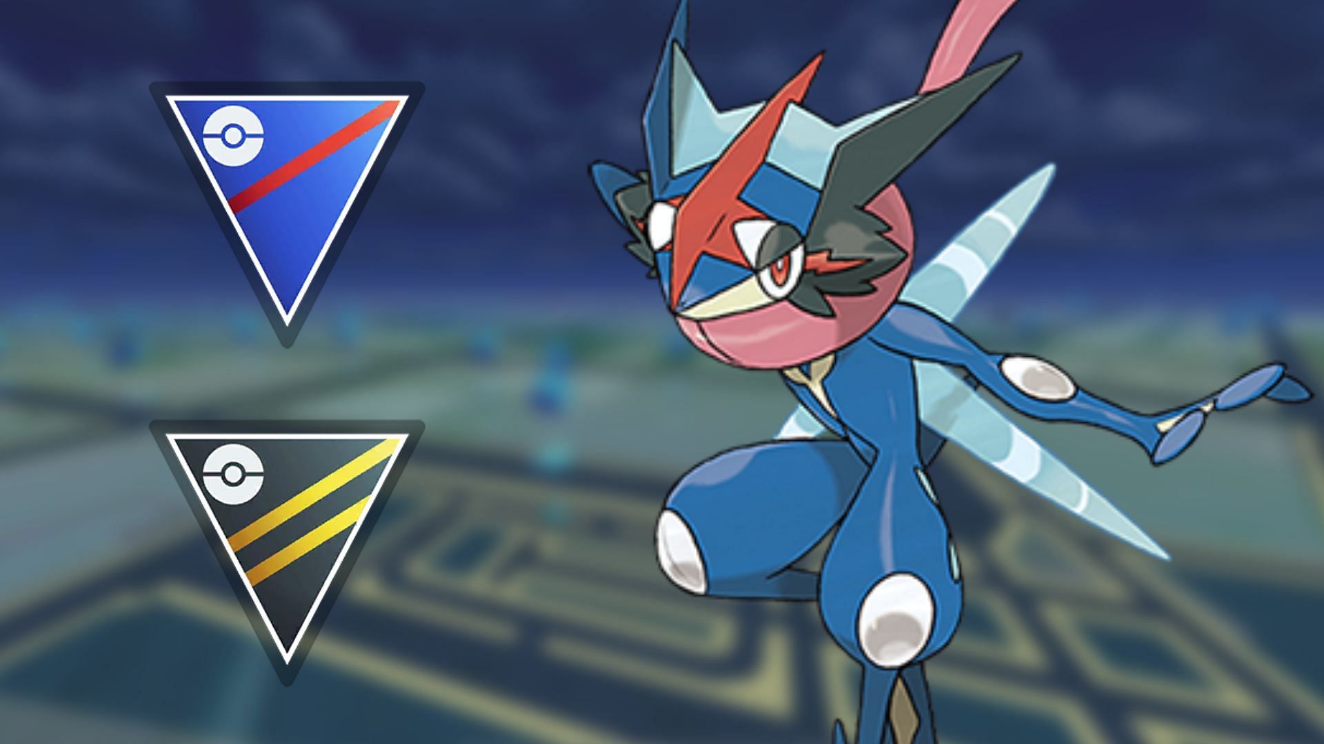 Greninja is a great attacker in the Great and Ultra Leagues (Image via Sportskeeda)