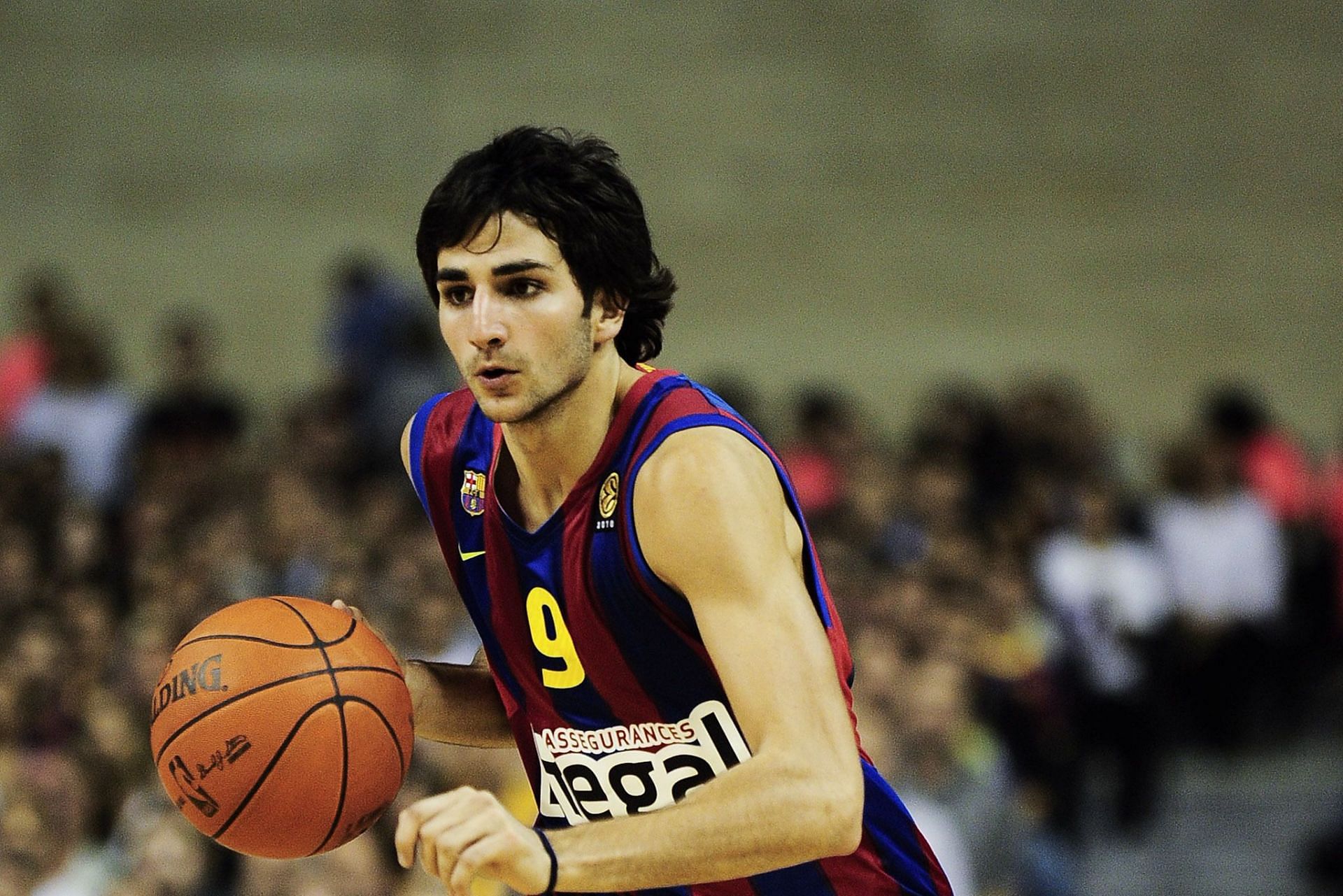 Ricky Rubio with FC Barcelona in 2010