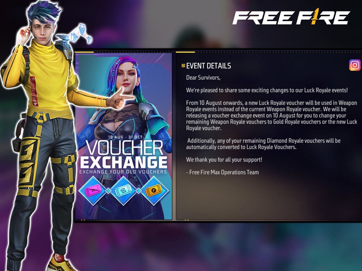 Garena Free Fire Max redeem codes for Aug 10, 2023: Get weapons