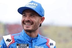 WATCH: Kyle Larson and Logan Schuchart engage in a thrilling duel in the final laps of Wood Tic Dirt Late Model race