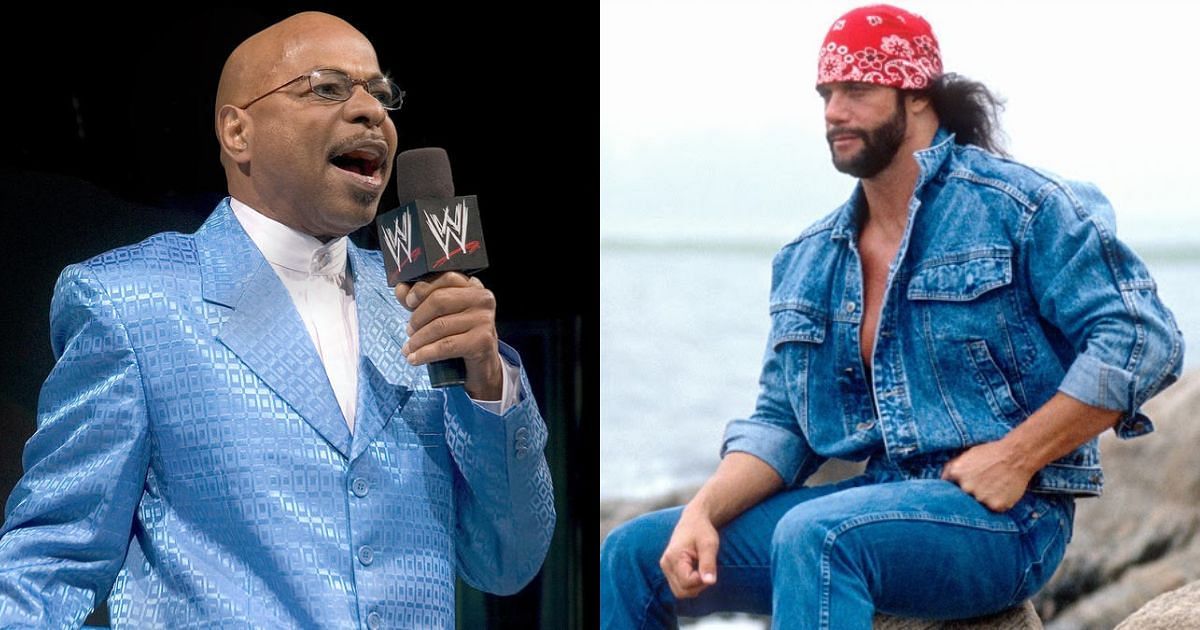 Teddy Long and &quot;Macho Man&quot; Randy Savage.