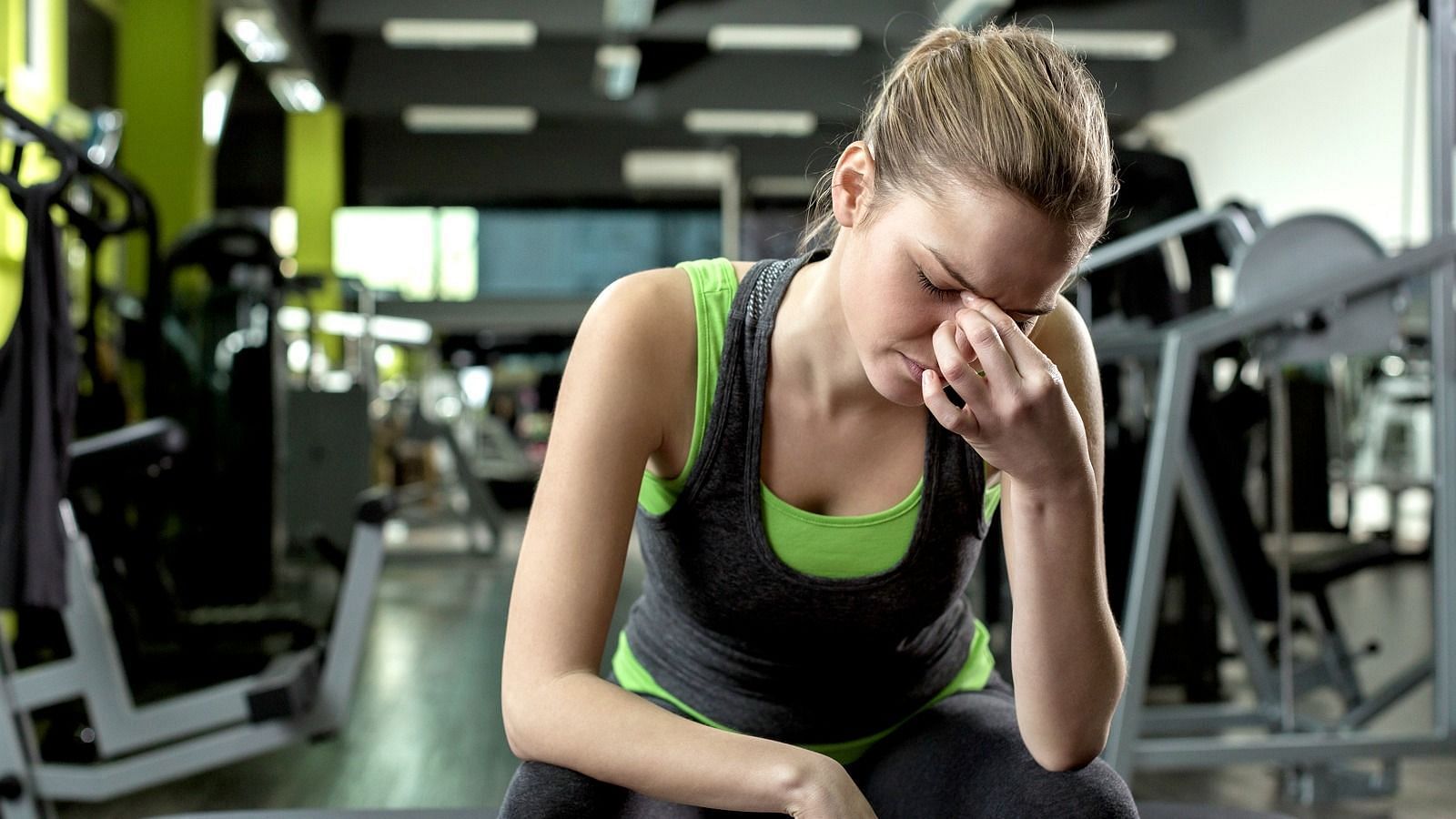 Working out while sick (Image via Getty Images)