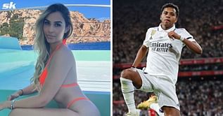 Real Madrid attacker Rodrygo believed to be hanging out with ex-girlfriend Luana Atik in Sardinia as pair drop social media hints