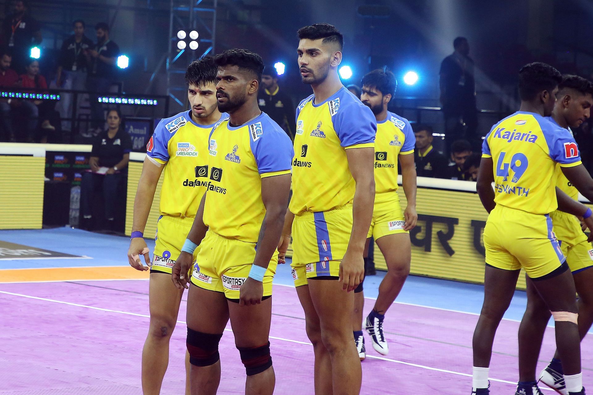 Which 3 Players Tamil Thalaivas might retain ahead of PKL 10 ? Image courtesy: Pro Kabaddi