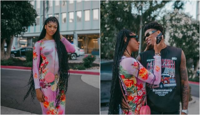 In Photos: Angel Reese stuns CBB fans with her new pink dress alongside  boyfriend Cam'Ron Fletcher on Instagram