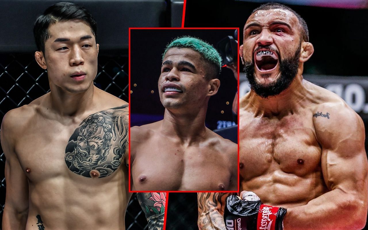 Fabricio Andrade (Center) previews Kim Jae Woong (Left) versus Lineker (Right)