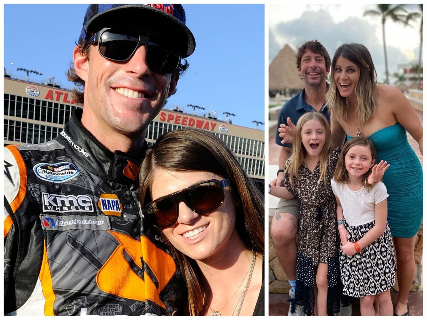 Travis Pastrana and his wife