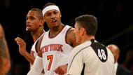 Former New York Knicks superstar forward Carmelo Anthony