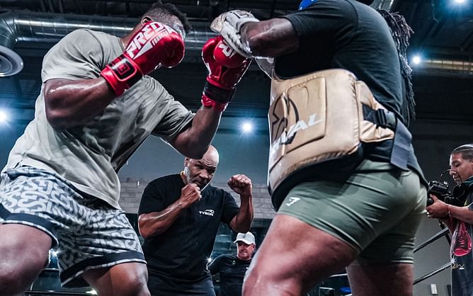 "We're just getting started" - Mike Tyson showcases new training footage with Francis Ngannou