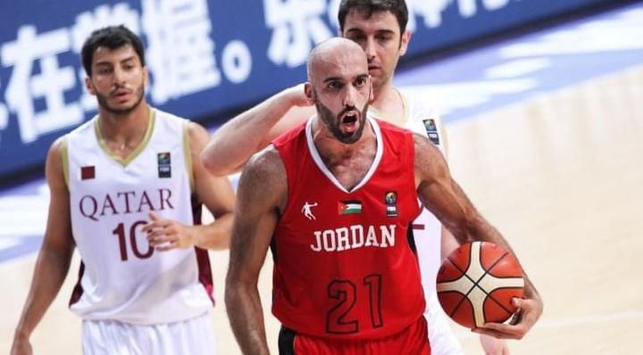 playing basketball in jordans