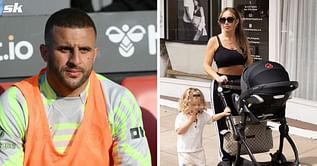 Kyle Walker's ex Lauryn Goodman gives birth to baby girl, father believed to be a footballer