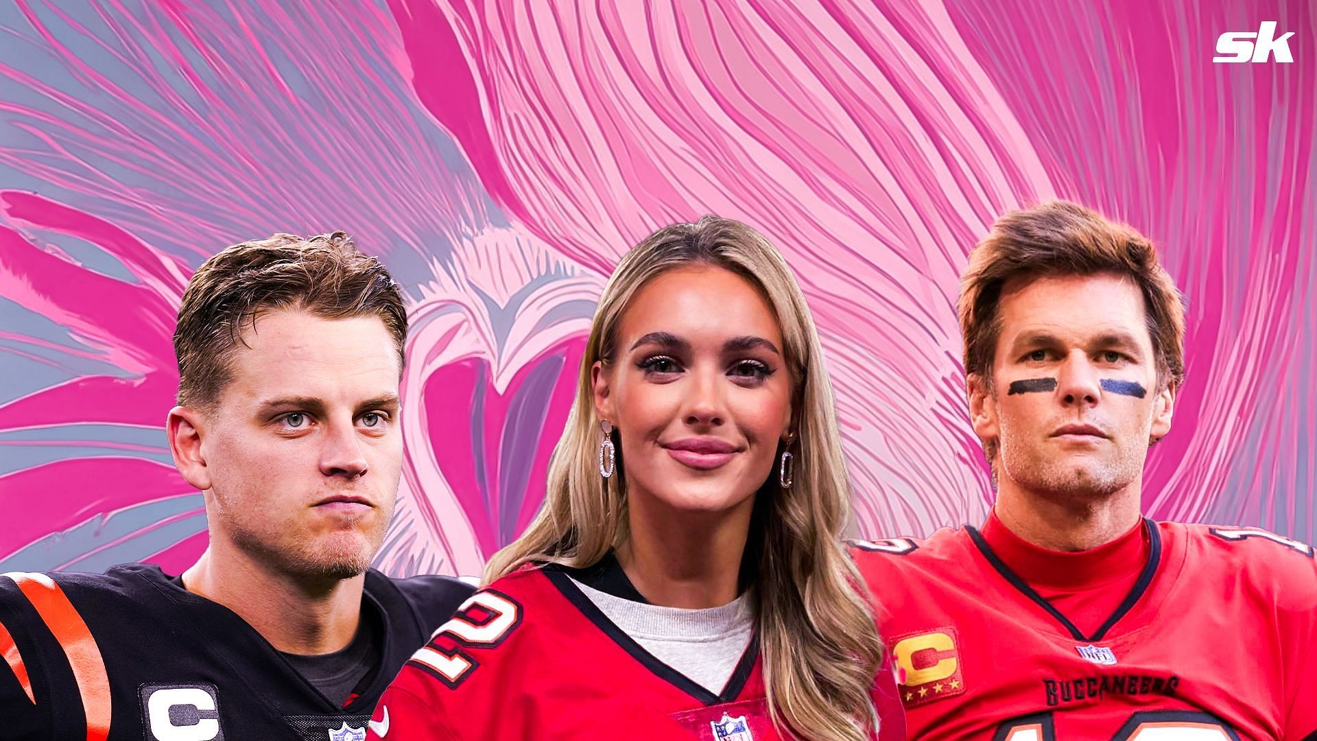 Tom Brady superfan Veronika Rajek switches sides to Joe Burrow