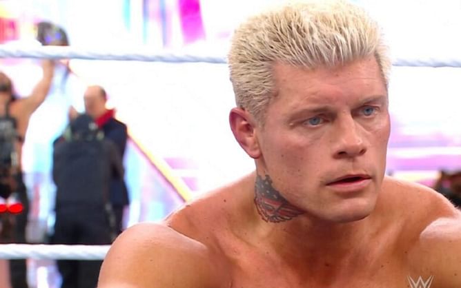 Top AEW star possibly takes a jab at Cody Rhodes over his neck tattoo nearly 2 years after losing to him