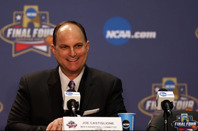 Oklahoma AD Joe Castiglione glorifies Gene Smith after the Ohio State AD announces retirement