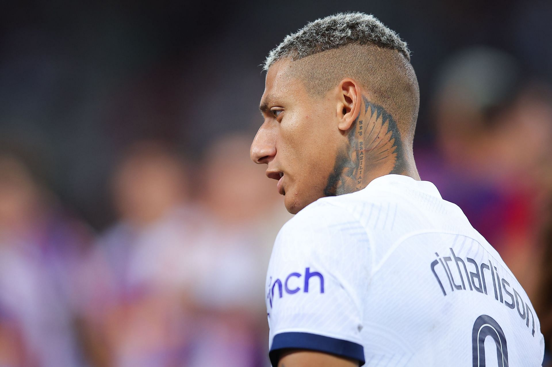 Richarlison appearing for Spurs