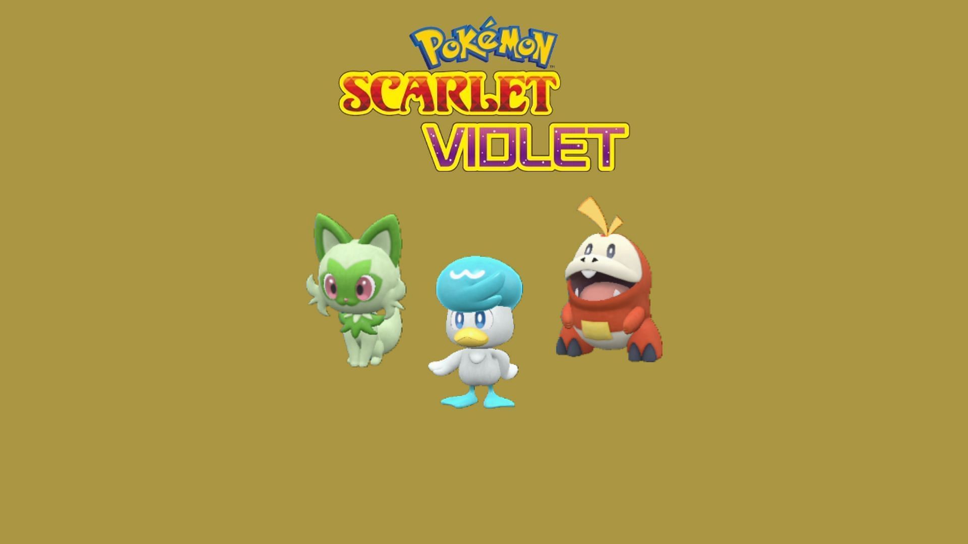 Starter Pokemon (Image via The Pokemon Company/Serebii)