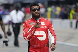 Bubba Wallace started to “write off the ship” after Chase Elliott and Aric Almirola led the Daytona race towards the end