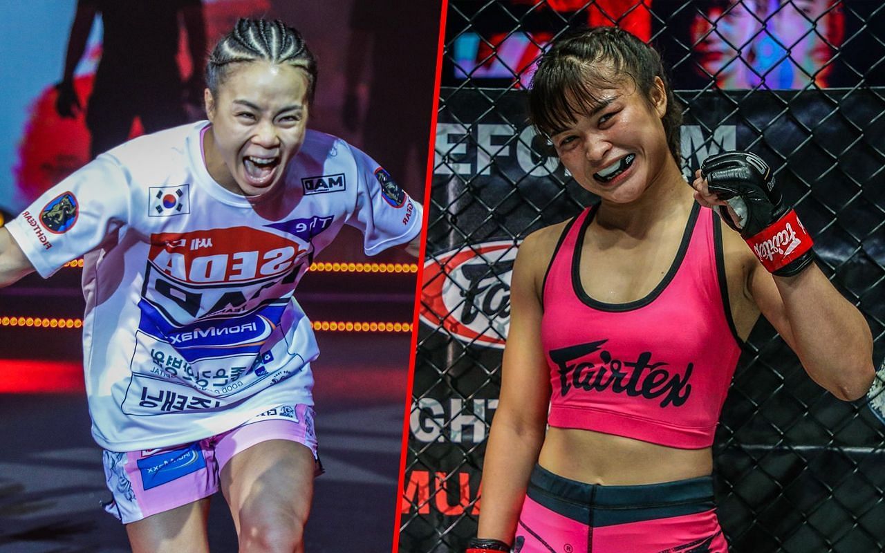 Ham Seo Hee and Stamp Fairtex - Photo by ONE Championship