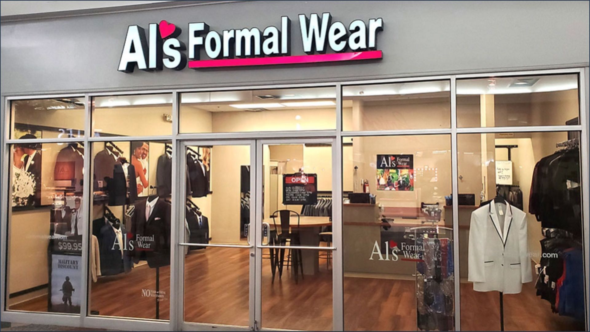 als formal wear