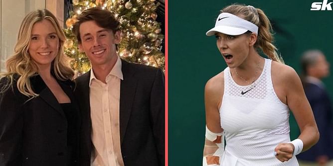"I'm coming for you, slowly" - Alex de Minaur's girlfriend Katie Boulter jokes after duo reach career-high rankings in the same week