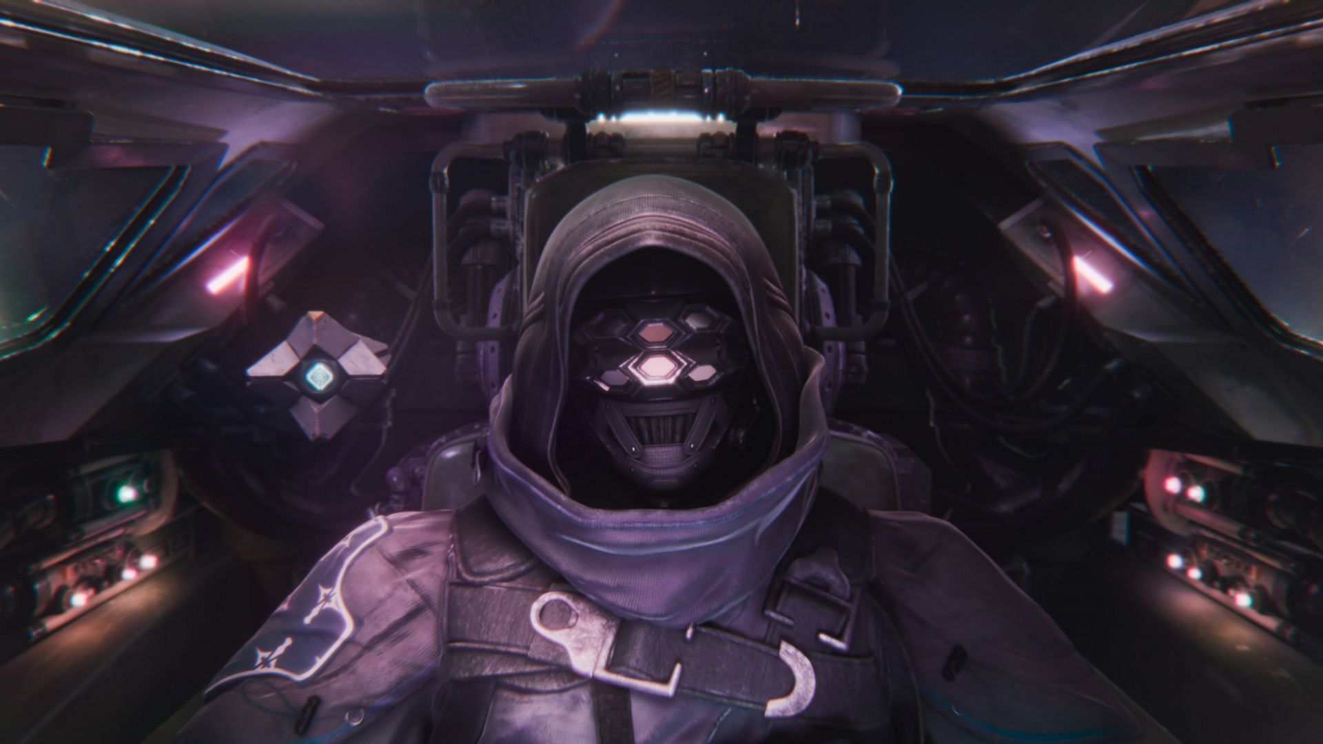 The Final Shape showcase cutscene with Guardian heading inside Traveler of Destiny 2