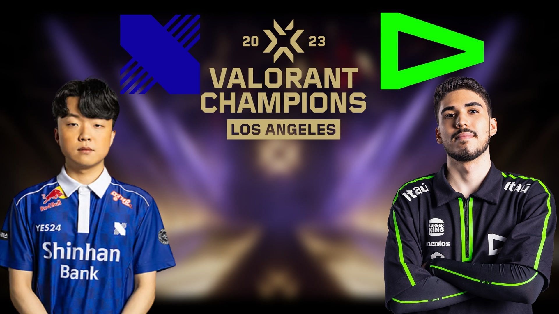 DRX vs LOUD at Valorant Champions 2023 (Image via Sportskeeda)