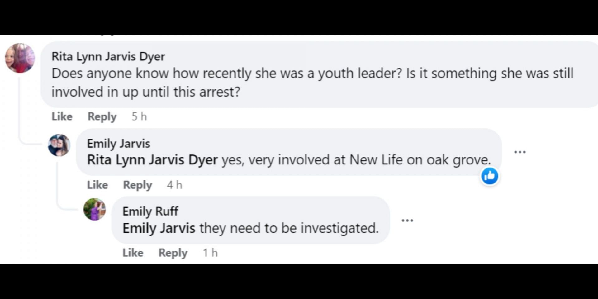 Netizens reacted to the SA allegations against the youth pastor at New Life Family Worship Center. (Image via Facebook/Kings Mountain Police Department)