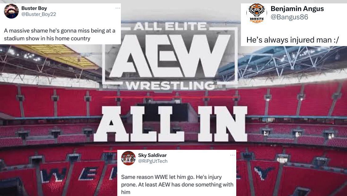 Fans react to top AEW star