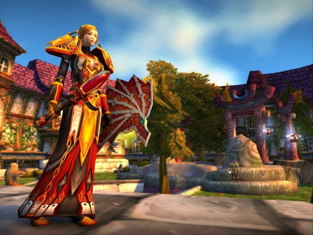 Few classes are safer than a Paladin (Image via Blizzard Entertainment)
