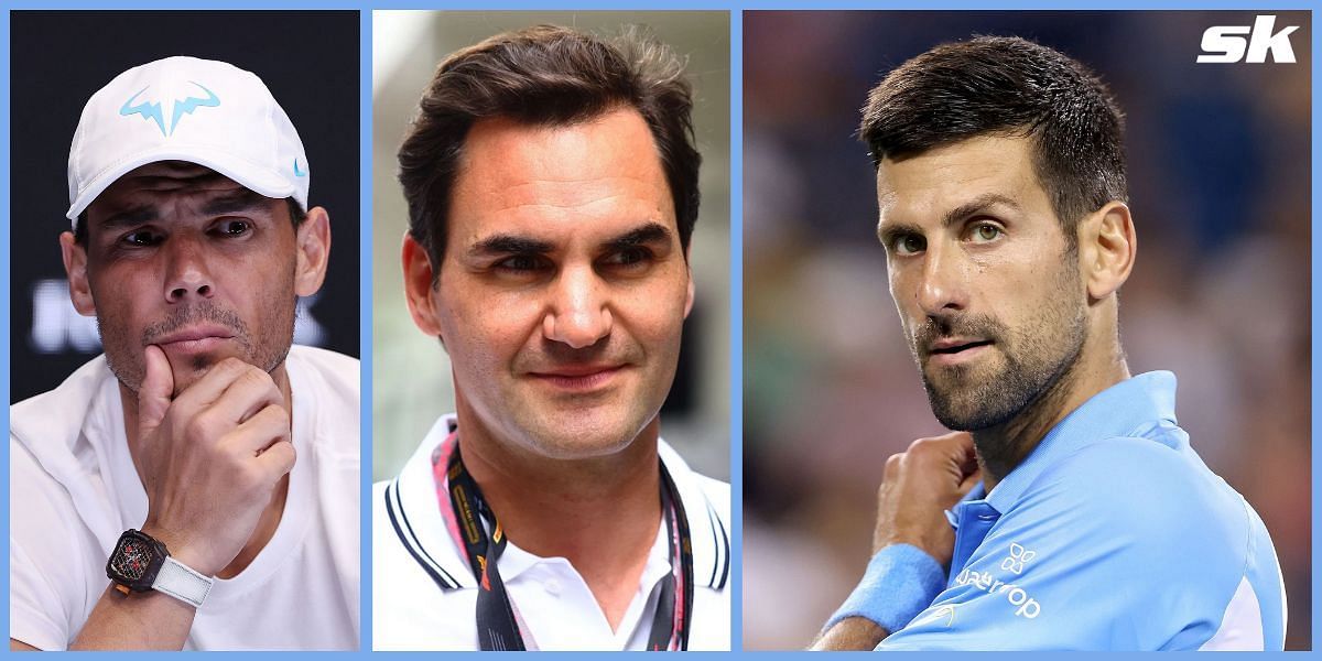 Rafael Nadal; Roger Federer; Novak Djokovic