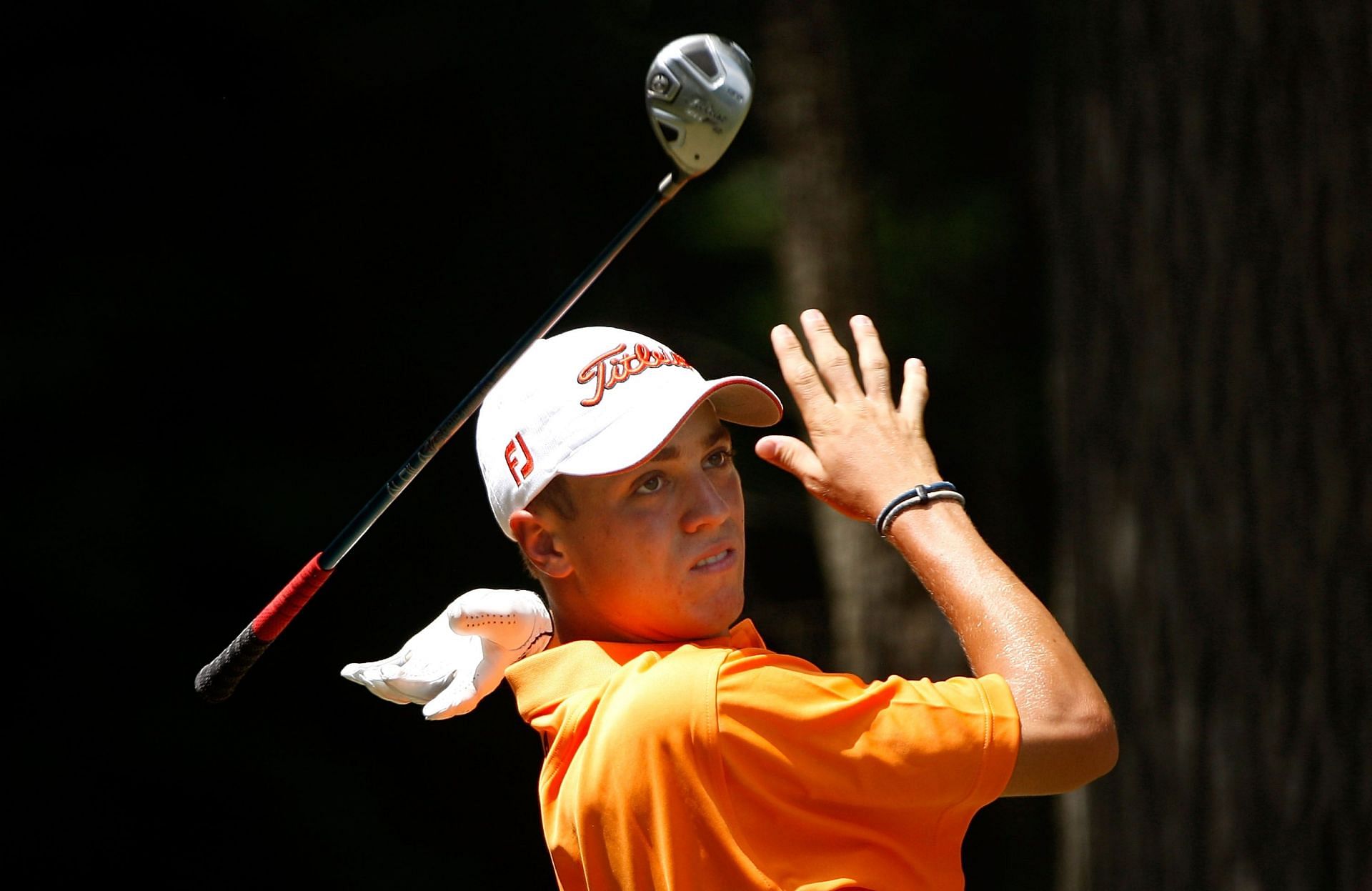 Justin Thomas at 2009 Wyndham Championship (via Getty Images)