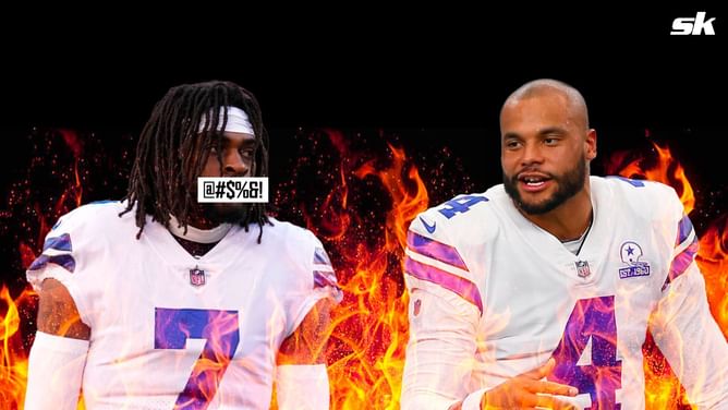 Cowboys duo Trevon Diggs’ and Dak Prescott’s war of words stuns ex-NFL WR: “Call your franchise QB a b*tch?”