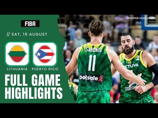 Latvia vs Lithuania FIBA World Cup 2023 tuneup, August 22: Date, time