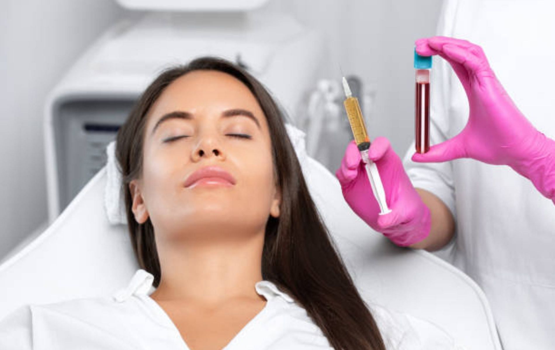 PRP Therapy is also known as &quot;Vampire Facial&quot; (Image via iStockphotos)