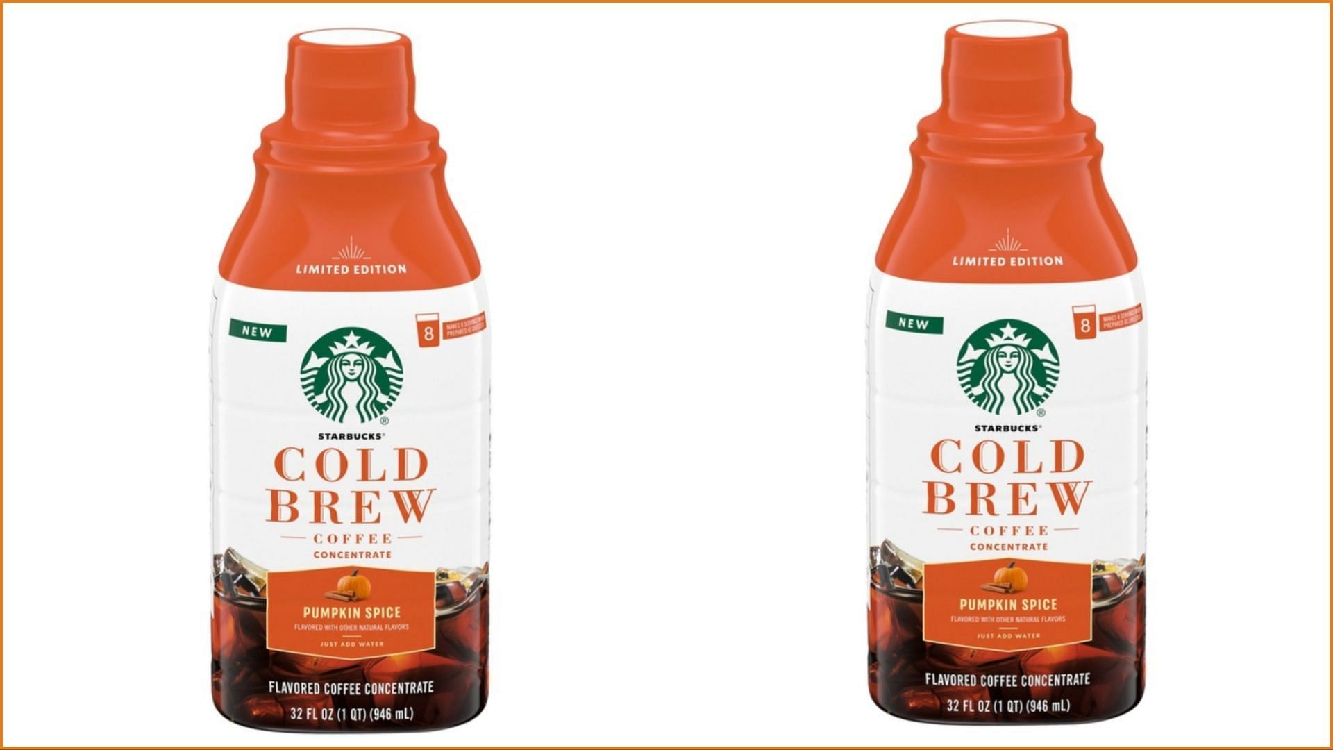 Pumpkin Spice Cold Brew Concentrate (Image via Starbucks)