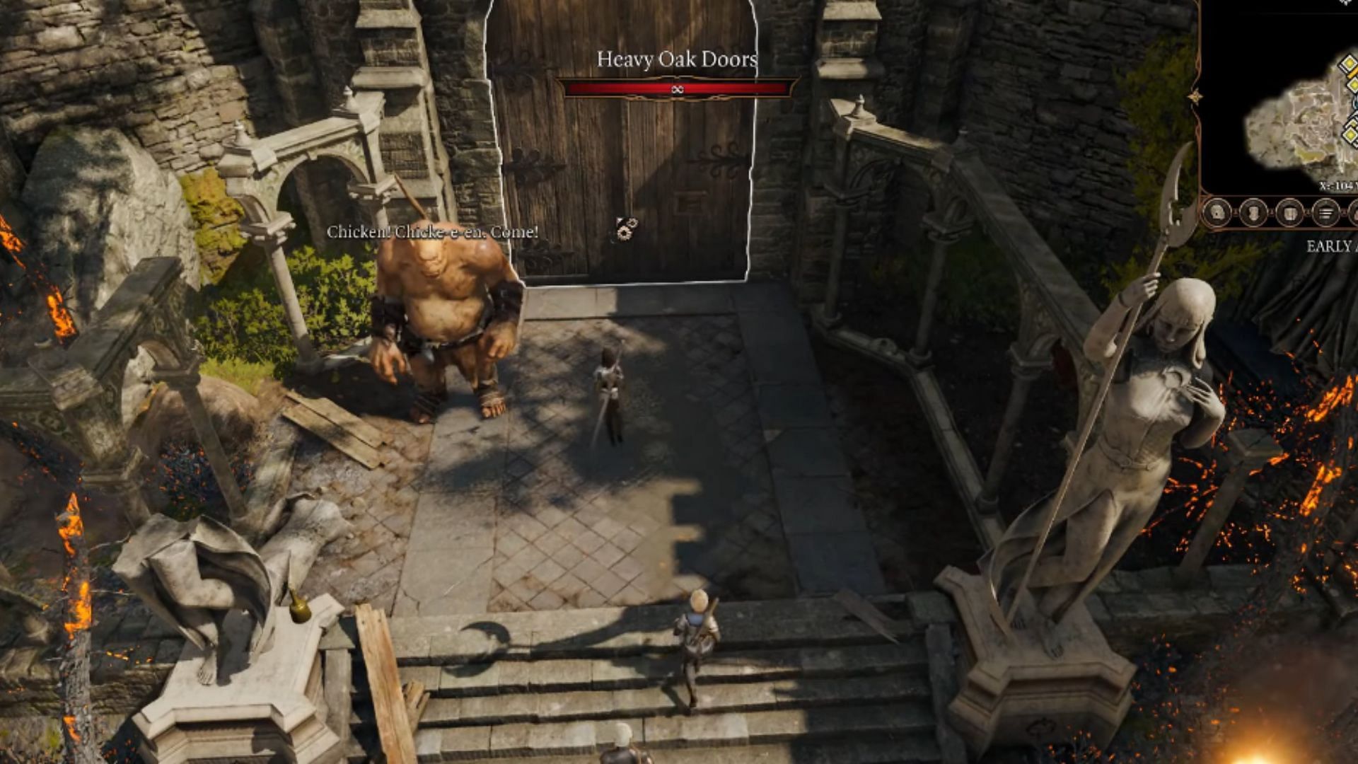 Goblin Camp in Baldur&#039;s Gate 3 (Image via LarianStudios)