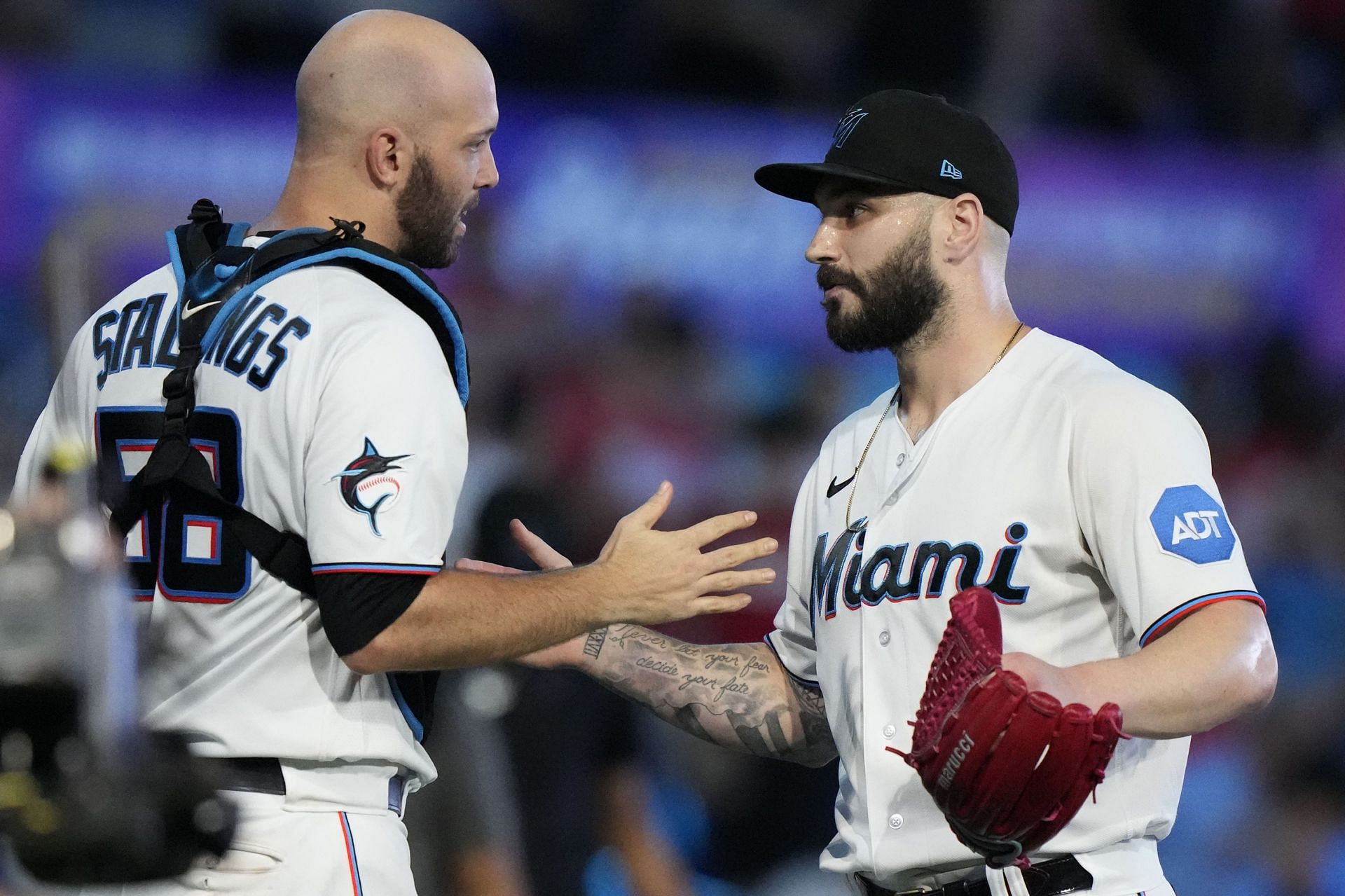 Nationals Marlins Baseball