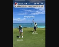 Suzuki and Caufield were seen side by side