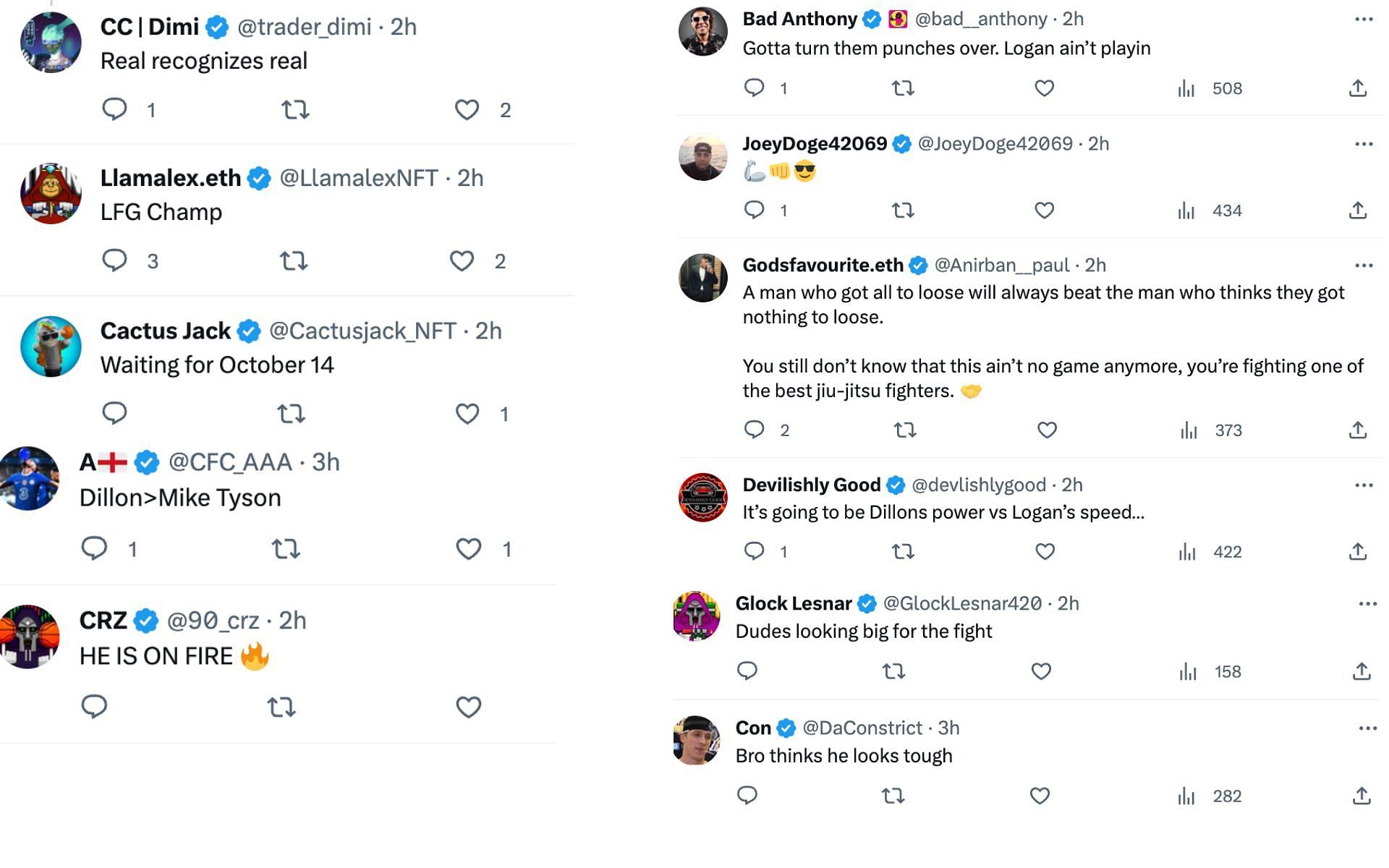 [Via. Dillon Danis&#039; Twitter handle]