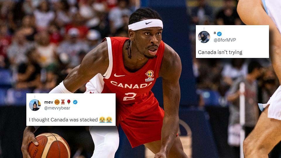 Fans react to Team Canada losing to Team Germany in an exhibition game
