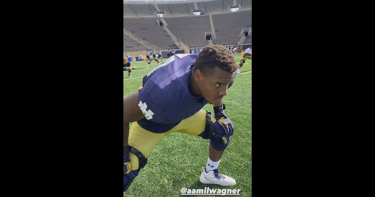 Aamil Wagner (Instagram/@ndfootball)