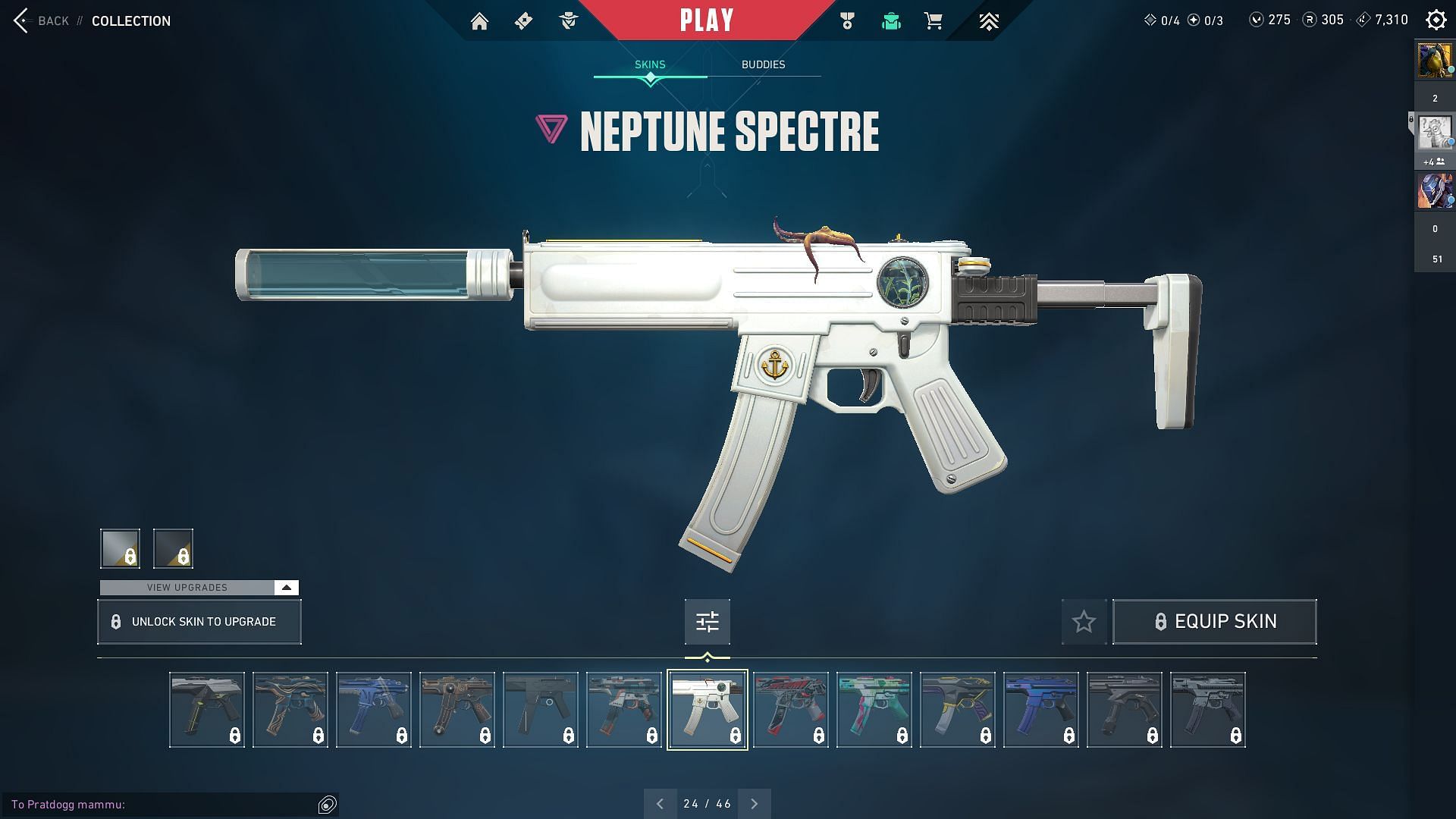 Neptune Spectre (Image via Sportskeeda and Riot Games)